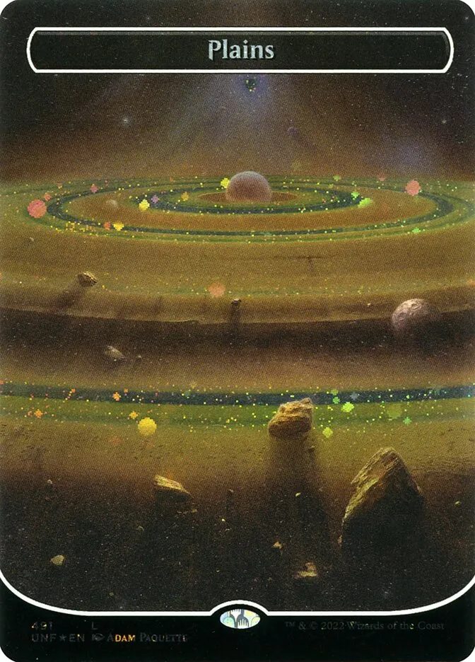 2022 Unfinity Plains common #491 common card image