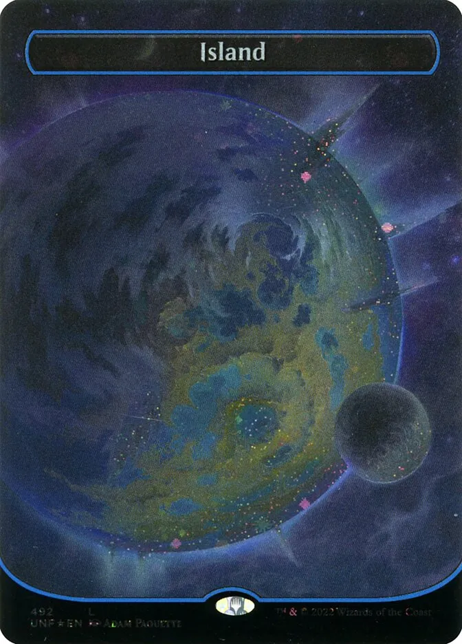2022 Unfinity Island common #492 common card image