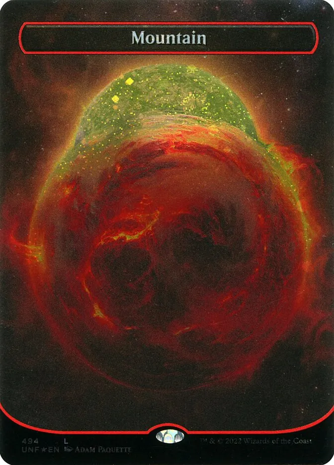 2022 Unfinity Mountain common #494 common card image