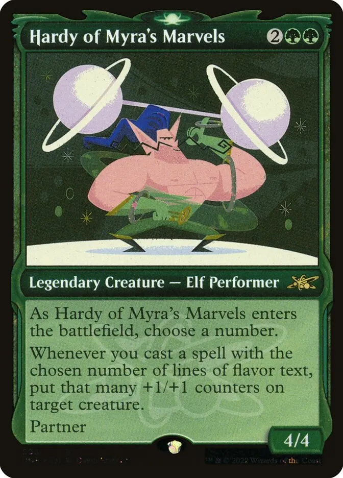 2022 Unfinity Hardy of Myra's Marvels #503 rare card image