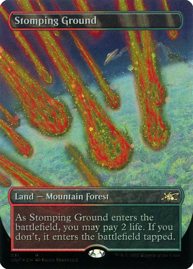 2022 Unfinity Stomping Ground rare #531 rare card image