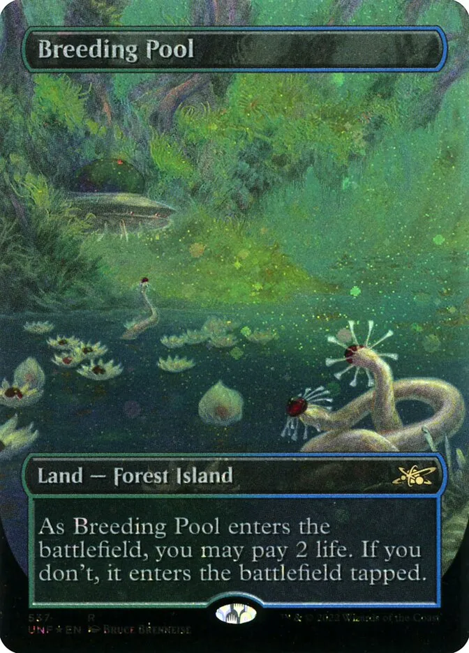 2022 Unfinity Breeding Pool rare #537 rare card image