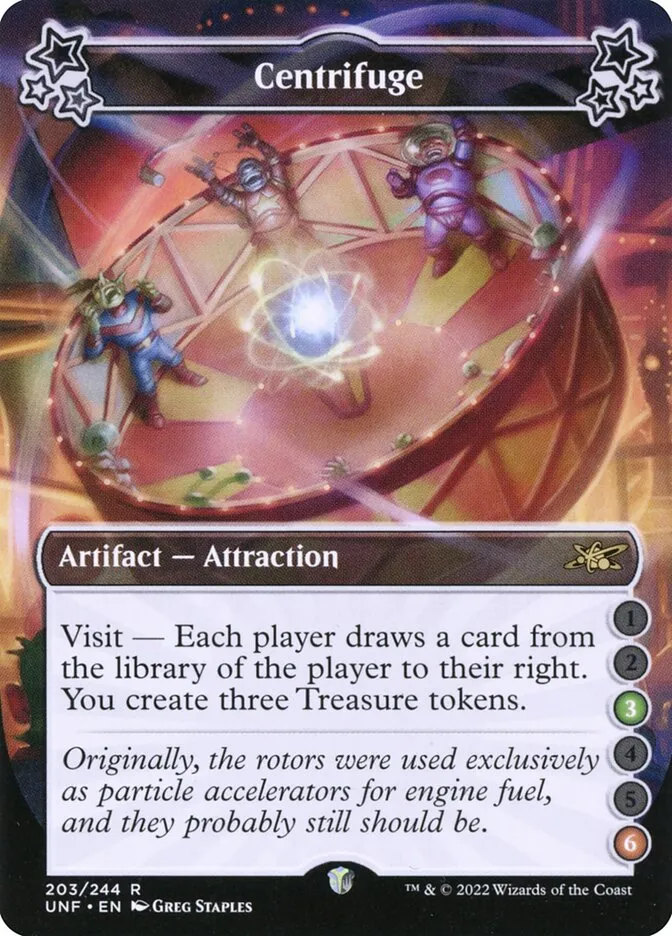 2022 Unfinity Centrifuge #203a rare card image