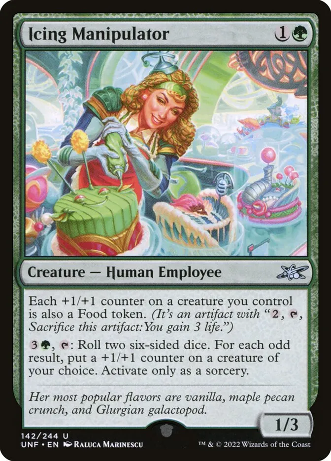 2022 Unfinity Icing Manipulator uncommon #142 uncommon card image