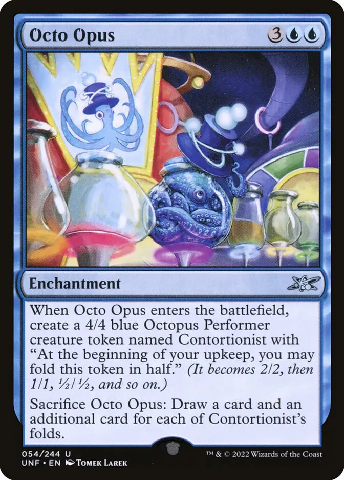 2022 Unfinity Octo Opus uncommon #54 uncommon card image