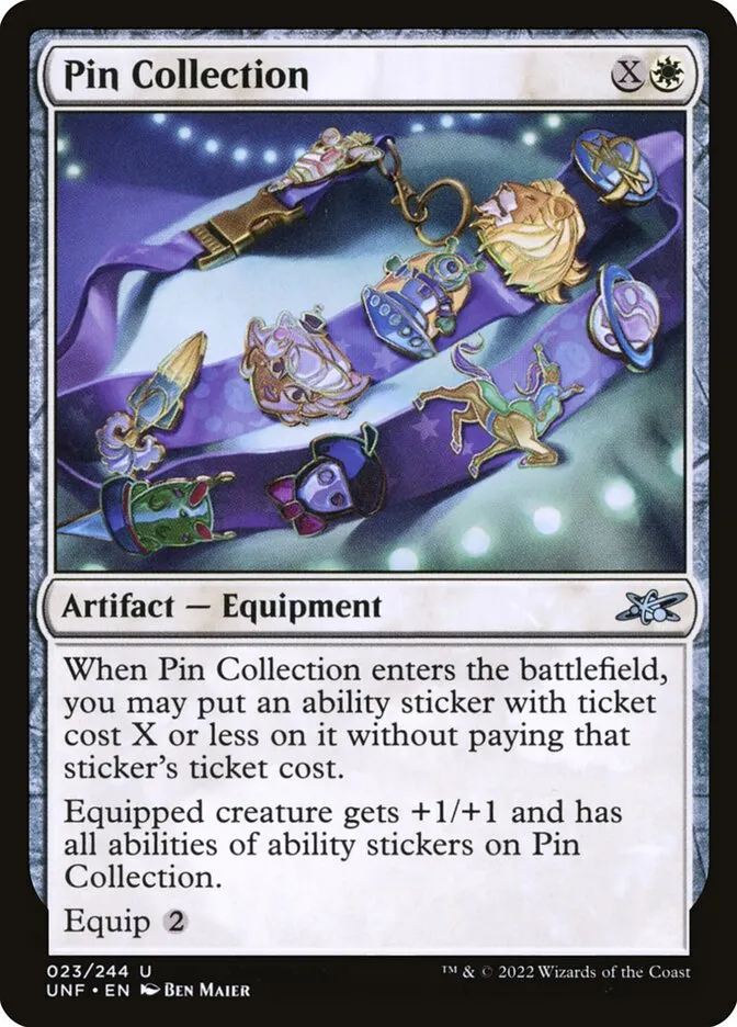 2022 Unfinity Pin Collection uncommon #23 uncommon card image