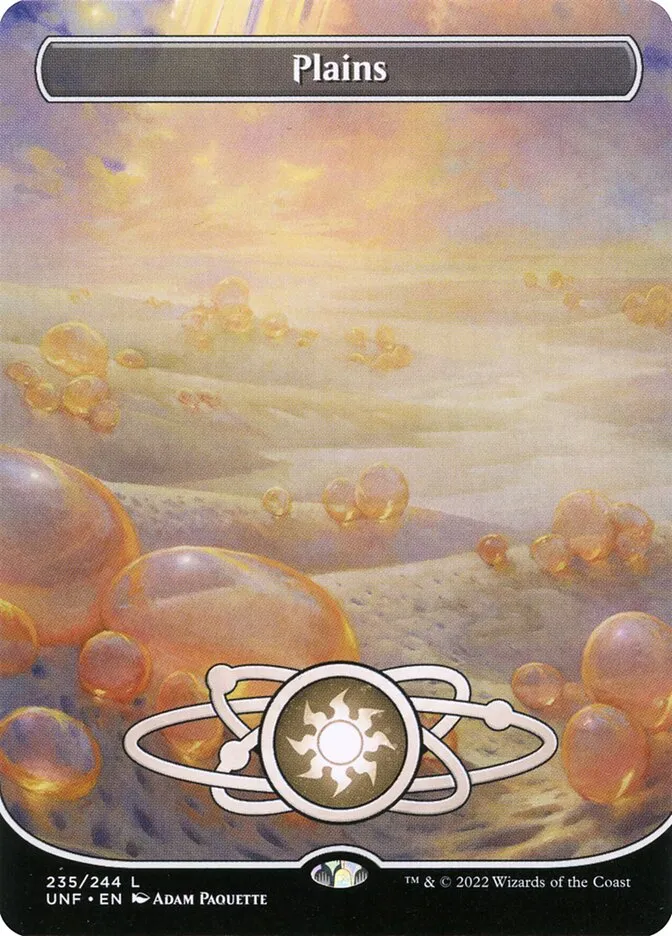 2022 Unfinity Plains common #235 common card image