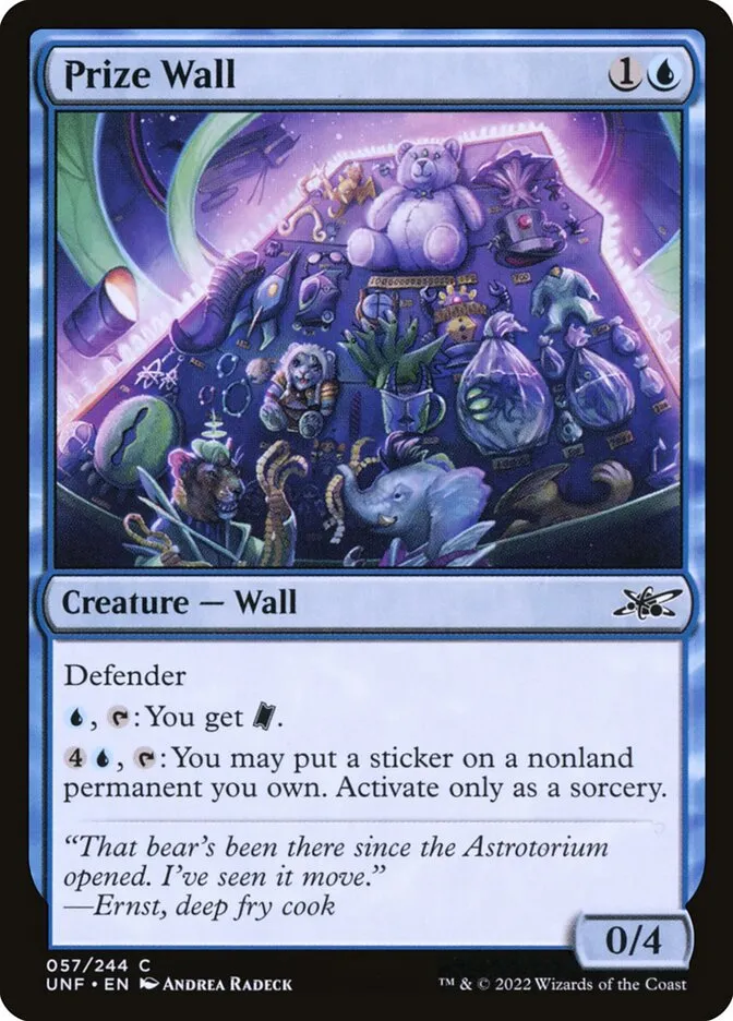 2022 Unfinity Prize Wall common #57 common card image