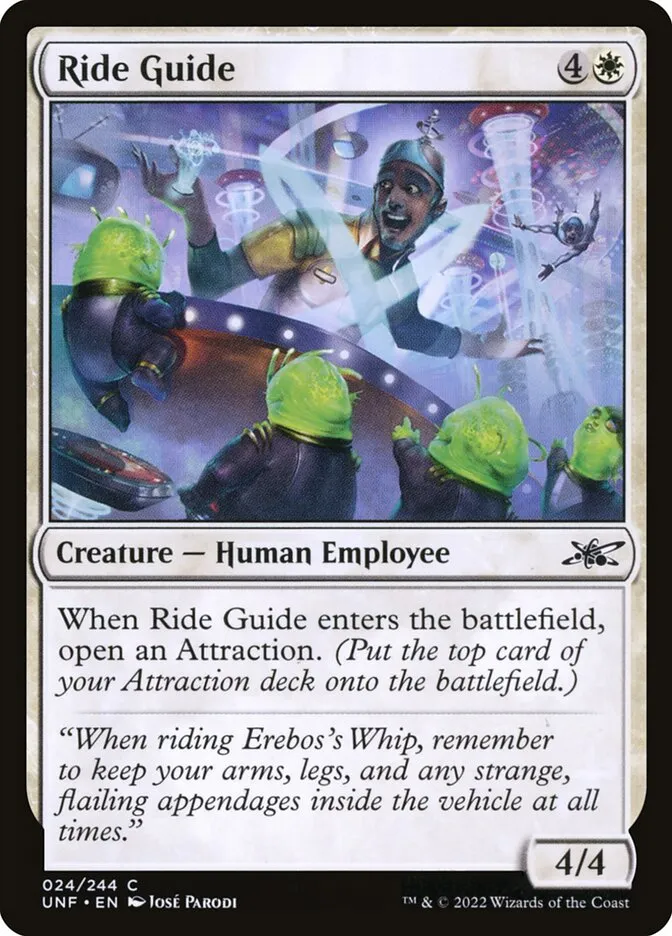 2022 Unfinity Ride Guide common #24 common card image