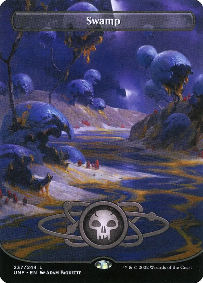 2022 Unfinity Swamp common #237 common card image