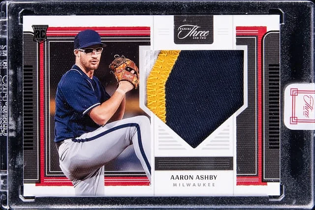 2022 Panini Aaron Ashby Three and Two Jerseys Black #RJ-AA card image