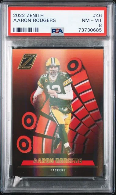 2022 Panini Aaron Rodgers Zenith #46 card image