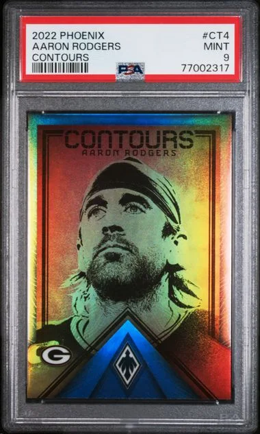 2022 Panini Aaron Rodgers Phoenix Contours #CT4 card image