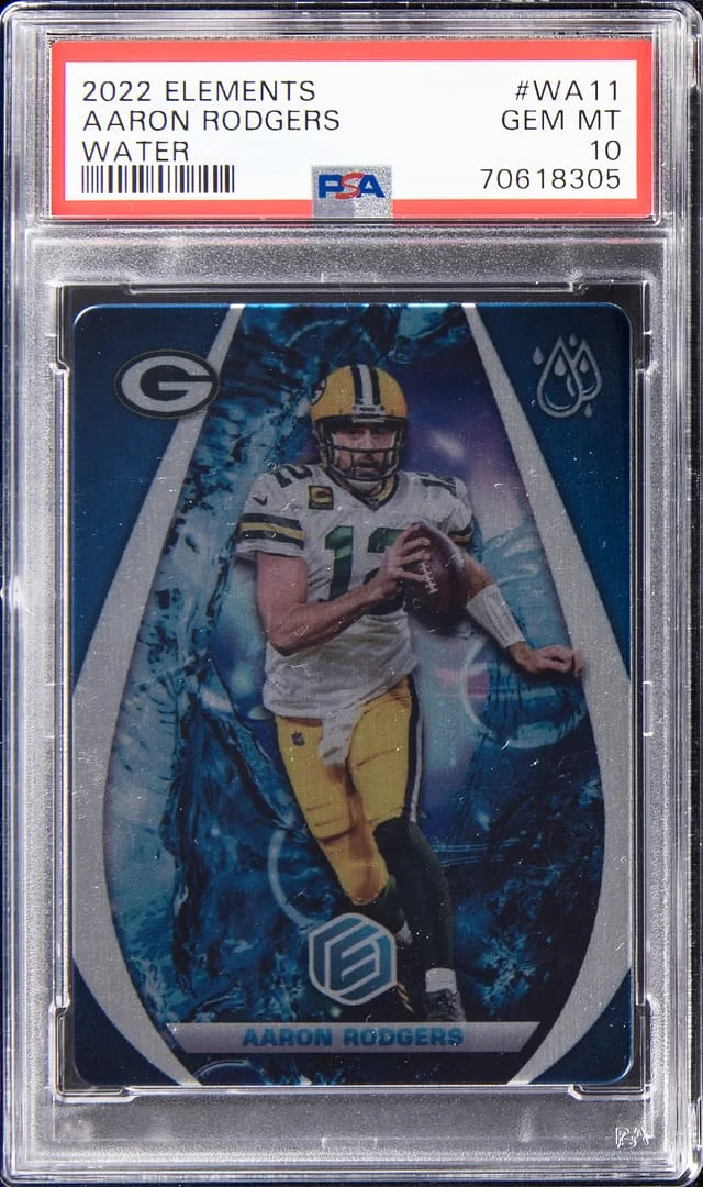 2022 Panini Aaron Rodgers Elements Water #WA-11 card image