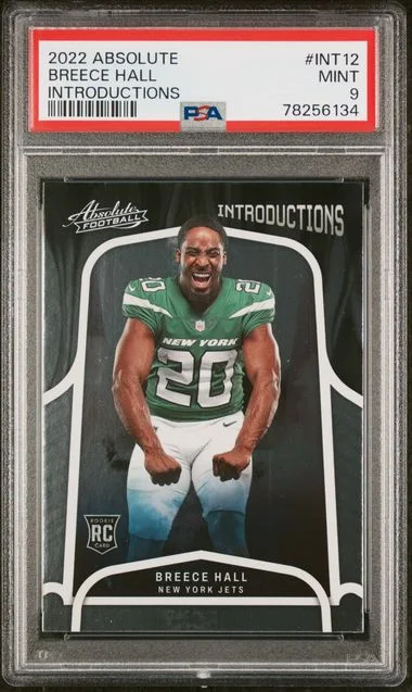 2022 Panini Absolute Breece Hall Introductions #Int12 card image