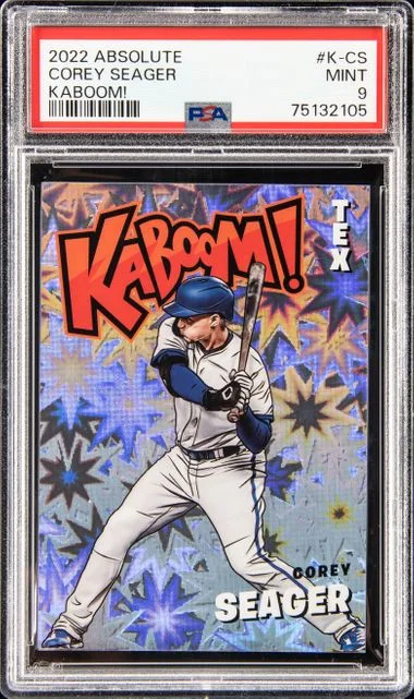 2022 Panini Absolute Corey Seager Kaboom! #K-CS card image