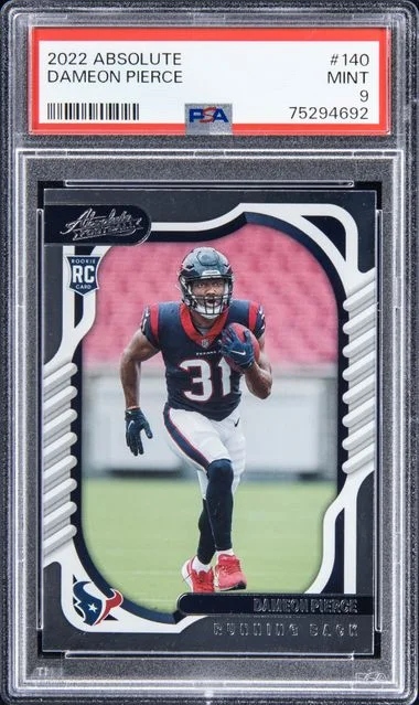 2022 Panini Absolute Dameon Pierce #140 card image