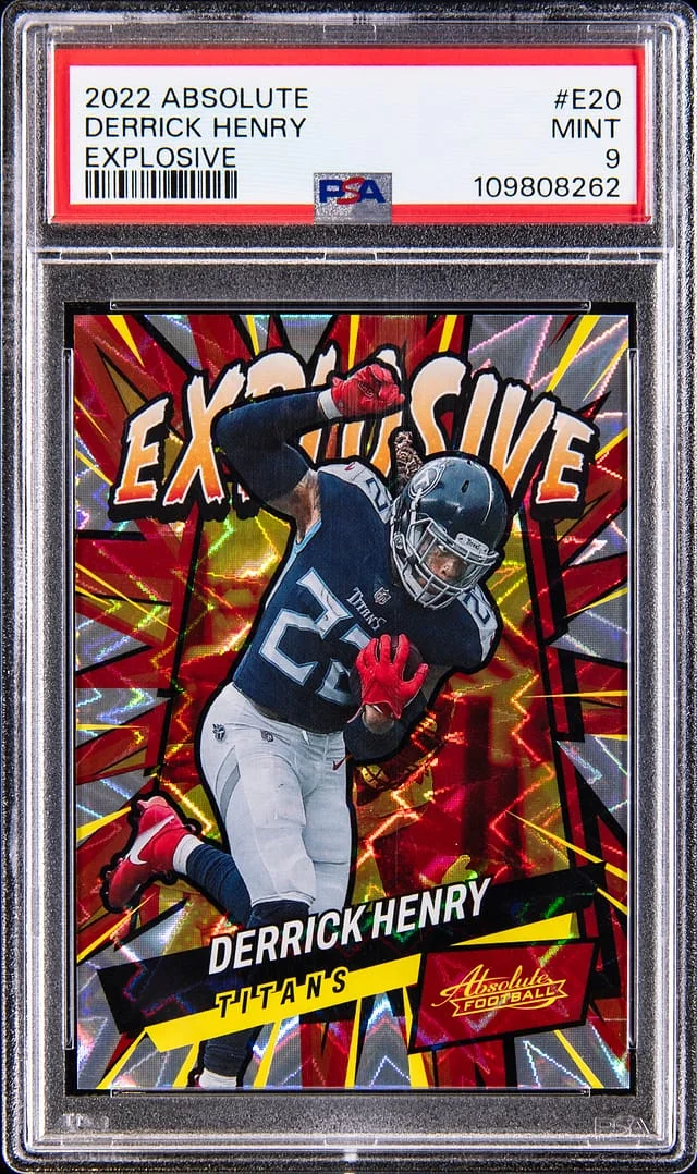 2022 Panini Absolute Derrick Henry Explosive #E20 card image