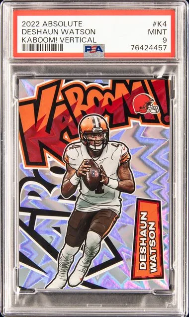 2022 Panini Absolute Deshaun Watson Kaboom! Vertical #K4 card image
