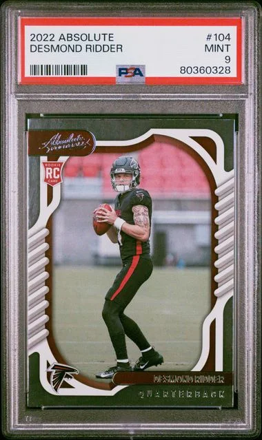 2022 Panini Absolute Desmond Ridder #104 card image