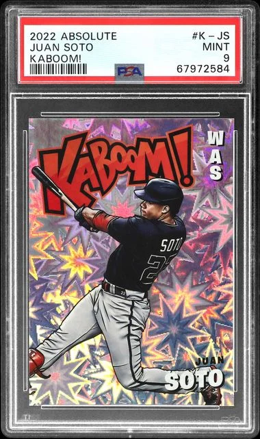 2022 Panini Absolute Juan Soto Kaboom! #K-JS card image