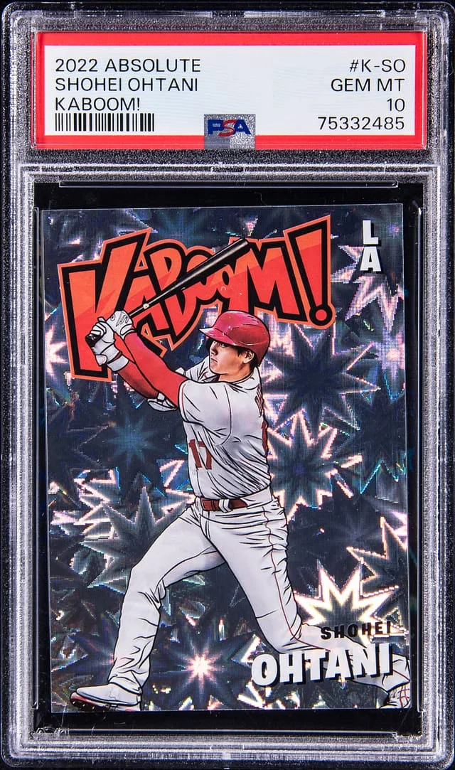 2022 Panini Absolute Shohei Ohtani Kaboom! #K-SO card image