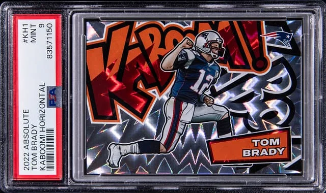 2022 Panini Absolute Tom Brady Kaboom! Horizontal #KH1 card image