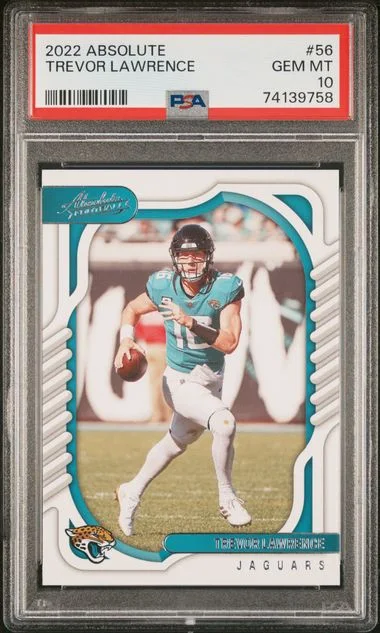 2022 Panini Absolute Trevor Lawrence #56 card image
