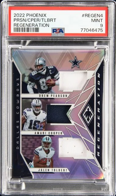 2022 Panini A,Cooper/D.Pearson/J.Tolbert Phoenix Regeneration #REGEN4 card image