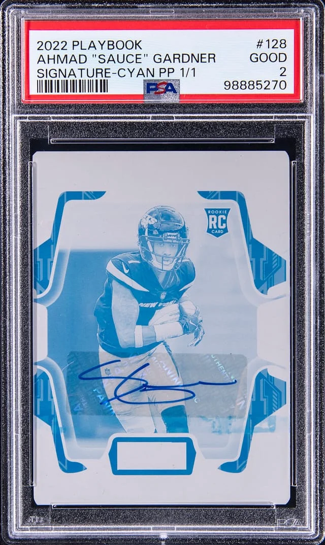 2022 Panini Ahmad ���Sauce��� Gardner Playbook #128 card image
