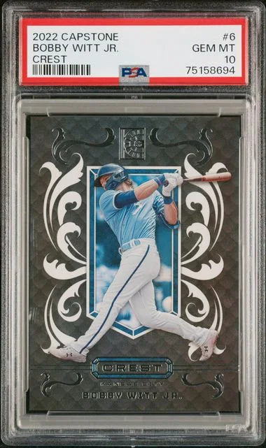 2022 Panini Bobby Witt Jr. Capstone Crest #C-6 card image