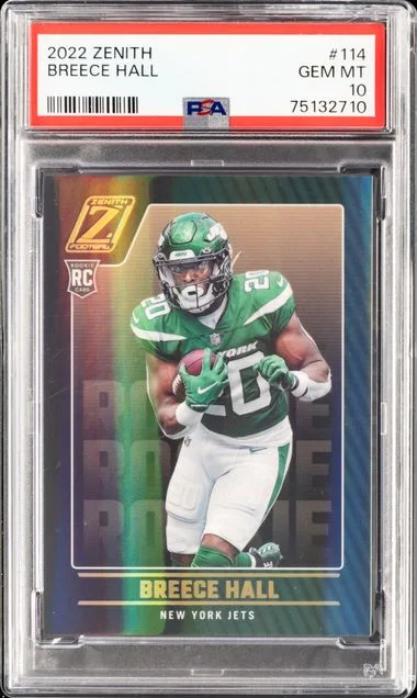 2022 Panini Breece Hall Zenith #114 card image