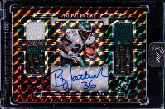 2022 Panini Brian Westbrook One Formula One #395 card image