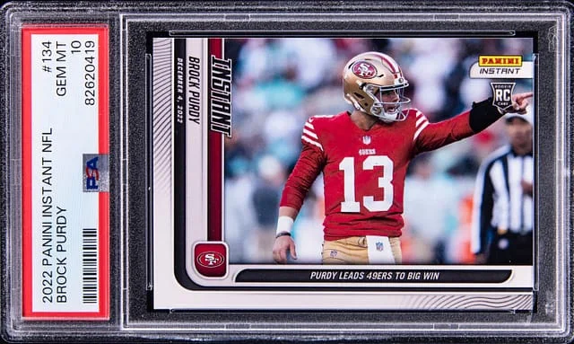 2022 Panini Brock Purdy Instant #134 card image