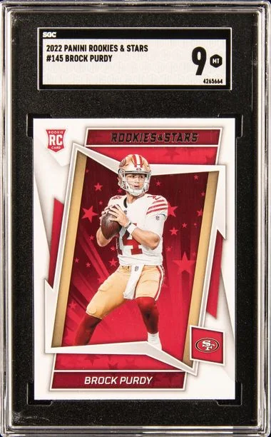 2022 Panini Brock Purdy Rookies & Stars #145 card image