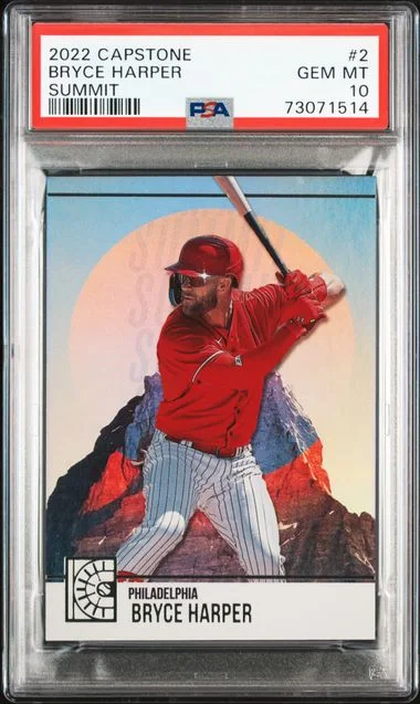 2022 Panini Bryce Harper Capstone Summit #S-2 card image