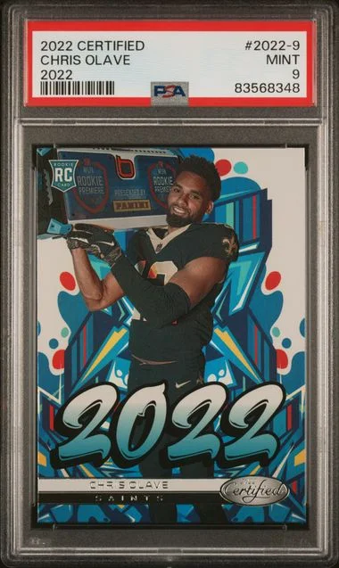 2022 Panini Certified Chris Olave 2022 #2022-9 card image