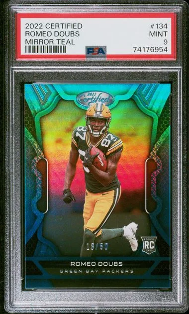 2022 Panini Certified Romeo Doubs #134 card image
