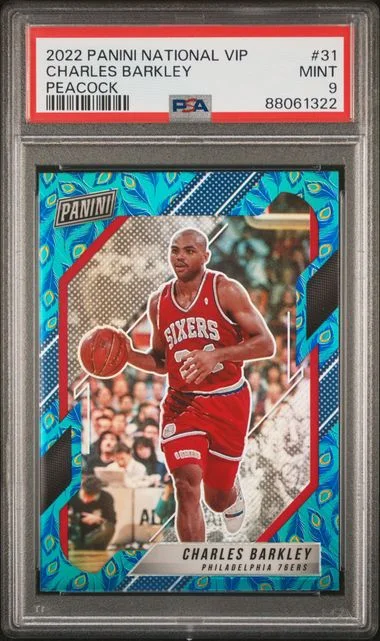 2022 Panini Charles Barkley National VIP Peacock #31 card image