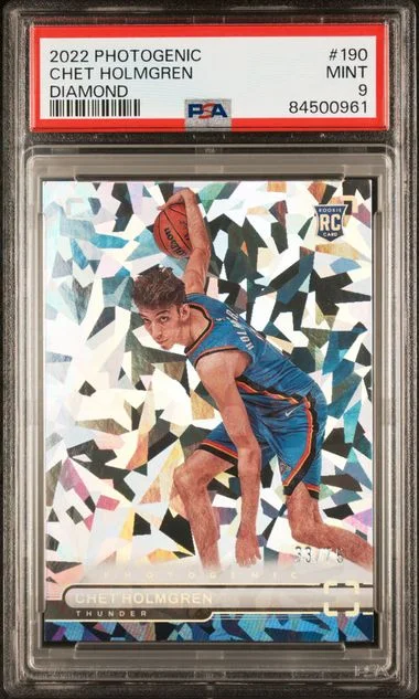 2022 Panini Chet Holmgren Photogenic Diamond #190 card image