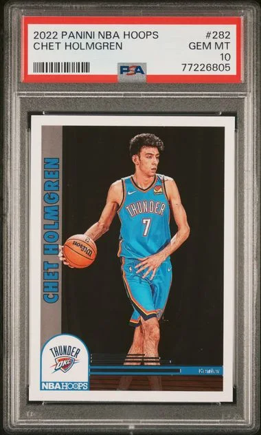 2022 Panini Chet Holmgren NBA Hoops #282 card image