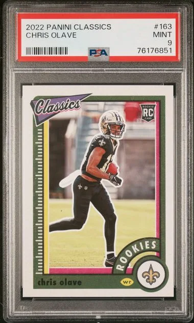 2022 Panini Chris Olave Classics #163 card image