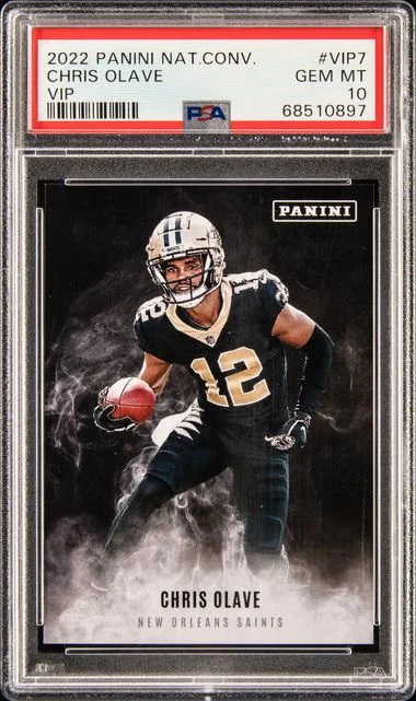 2022 Panini Chris Olave National Convention VIP #VIP7 card image
