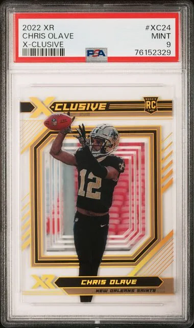 2022 Panini Chris Olave Xr X-Clusive #XC24 card image
