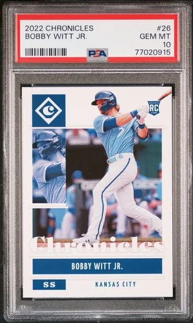 2022 Panini Chronicles Bobby Witt Jr. #26 card image