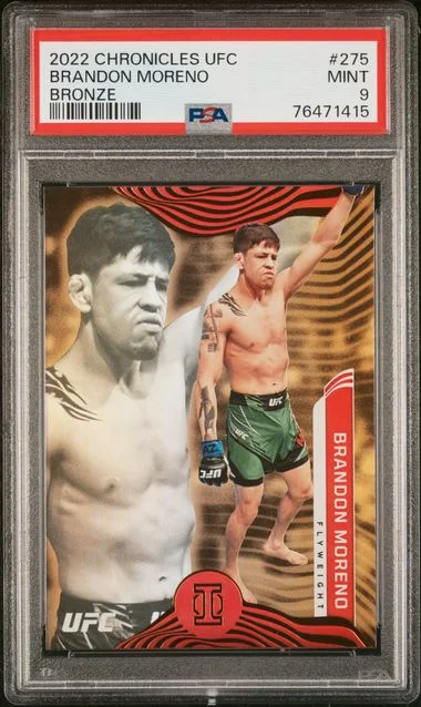 2022 Panini Chronicles Brandon Moreno UFC Bronze #275 card image