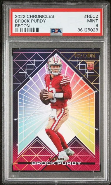 2022 Panini Chronicles Brock Purdy Recon #REC-2 card image
