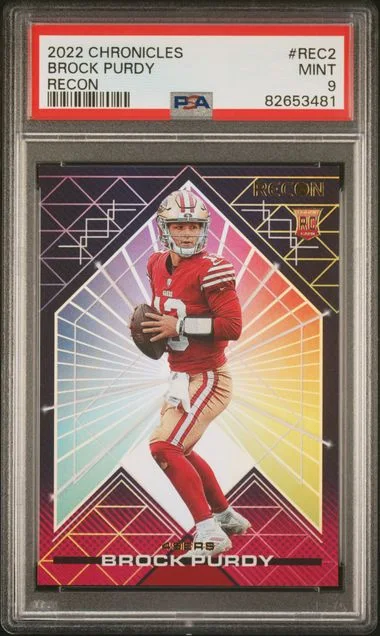 2022 Panini Chronicles Brock Purdy Recon #REC2 card image