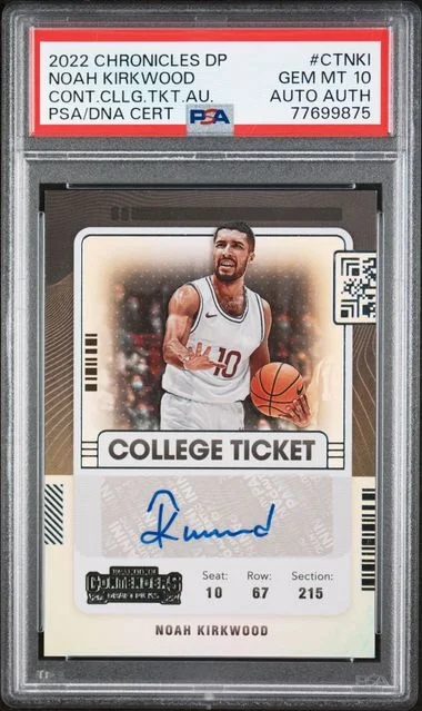 2022 Panini Chronicles Draft Picks Contenders College #no-number card image