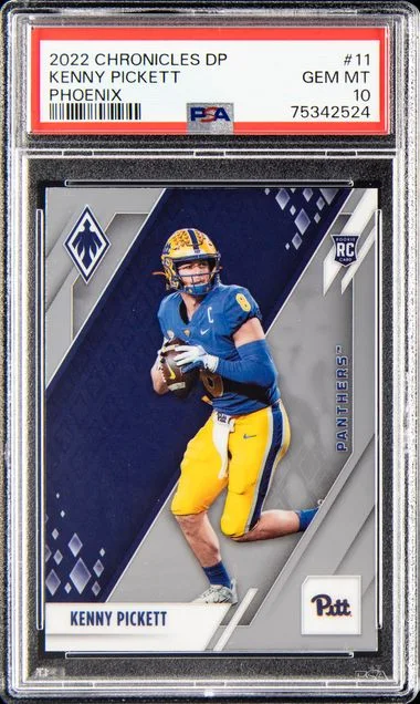 2022 Panini Chronicles Draft Picks Kenny Pickett Phoenix #11 card image